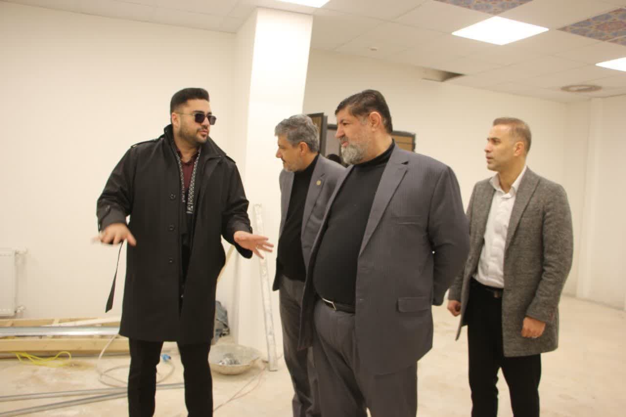 بازدید فرماندار شهرستان از روند احداث مرکز کنترل ترافیک و پایش تصویری شهر دماوند
